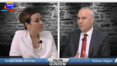 Kanal İzmir TV Politik Gündem Rıdvan Akgün ve Siyaset Bilimci Zekiye Seda Sönmez