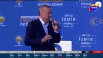 Cumhurbaşkanı Erdoğan, Ak Parti İzmir mitinginde konuşuyor 2023